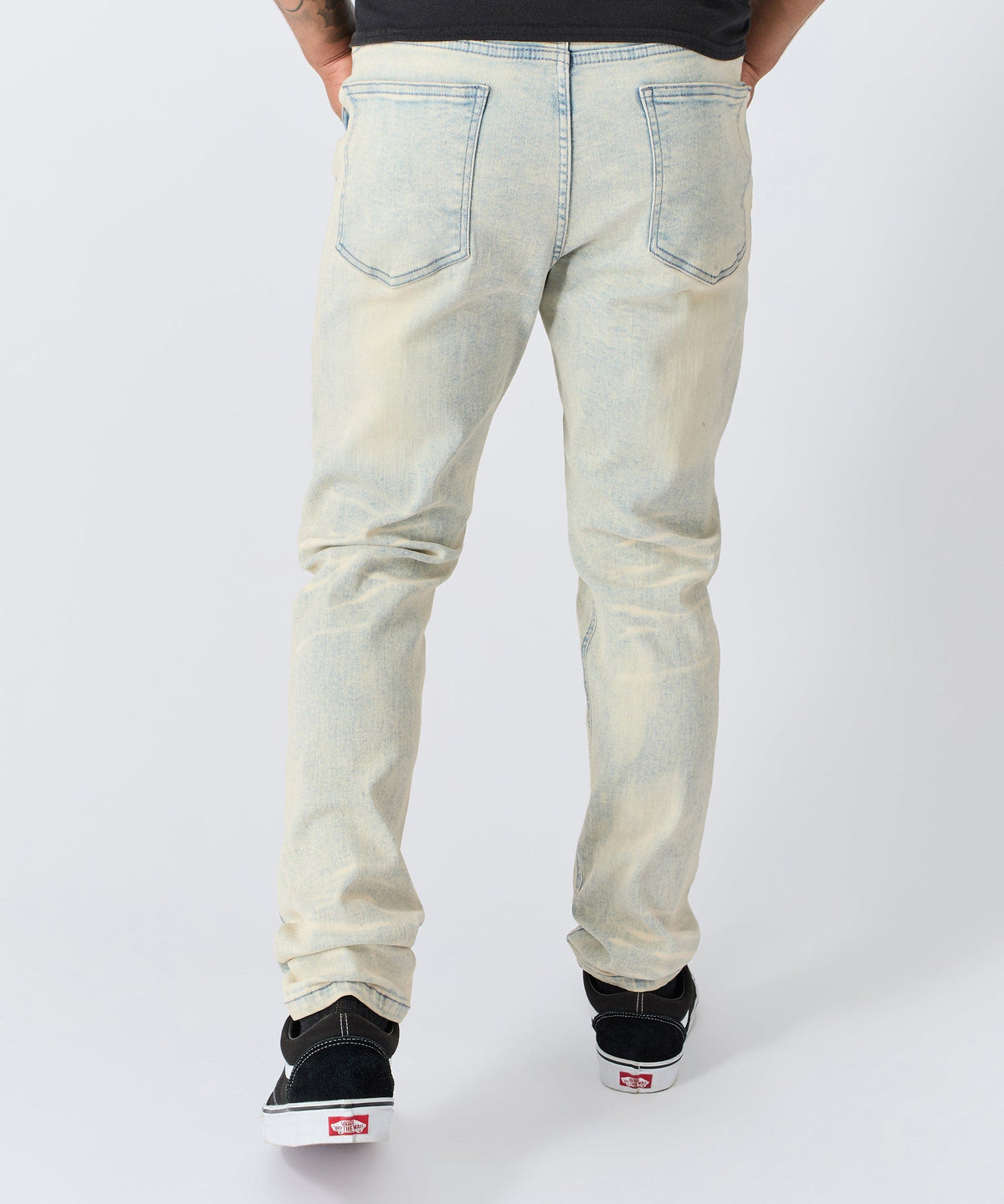 Distressed Rip and Frayed Denim - Light Blue