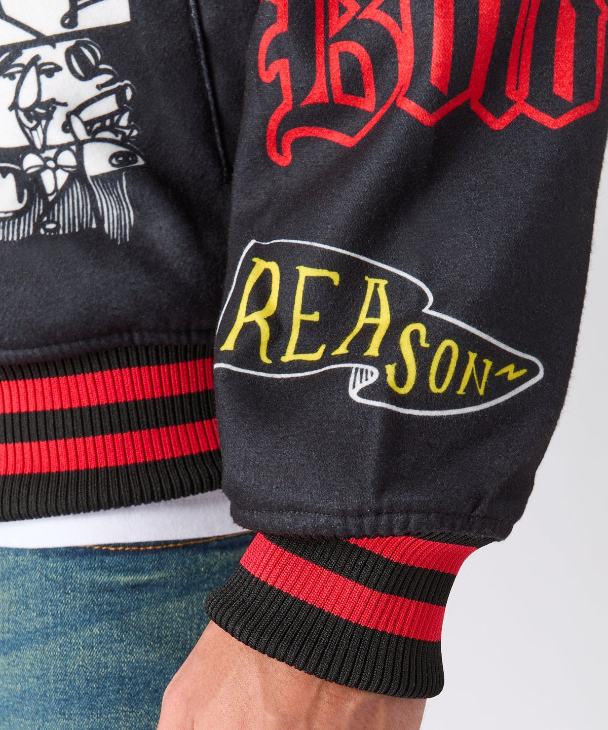 Dodge Demon Varsity Jacket -  Black