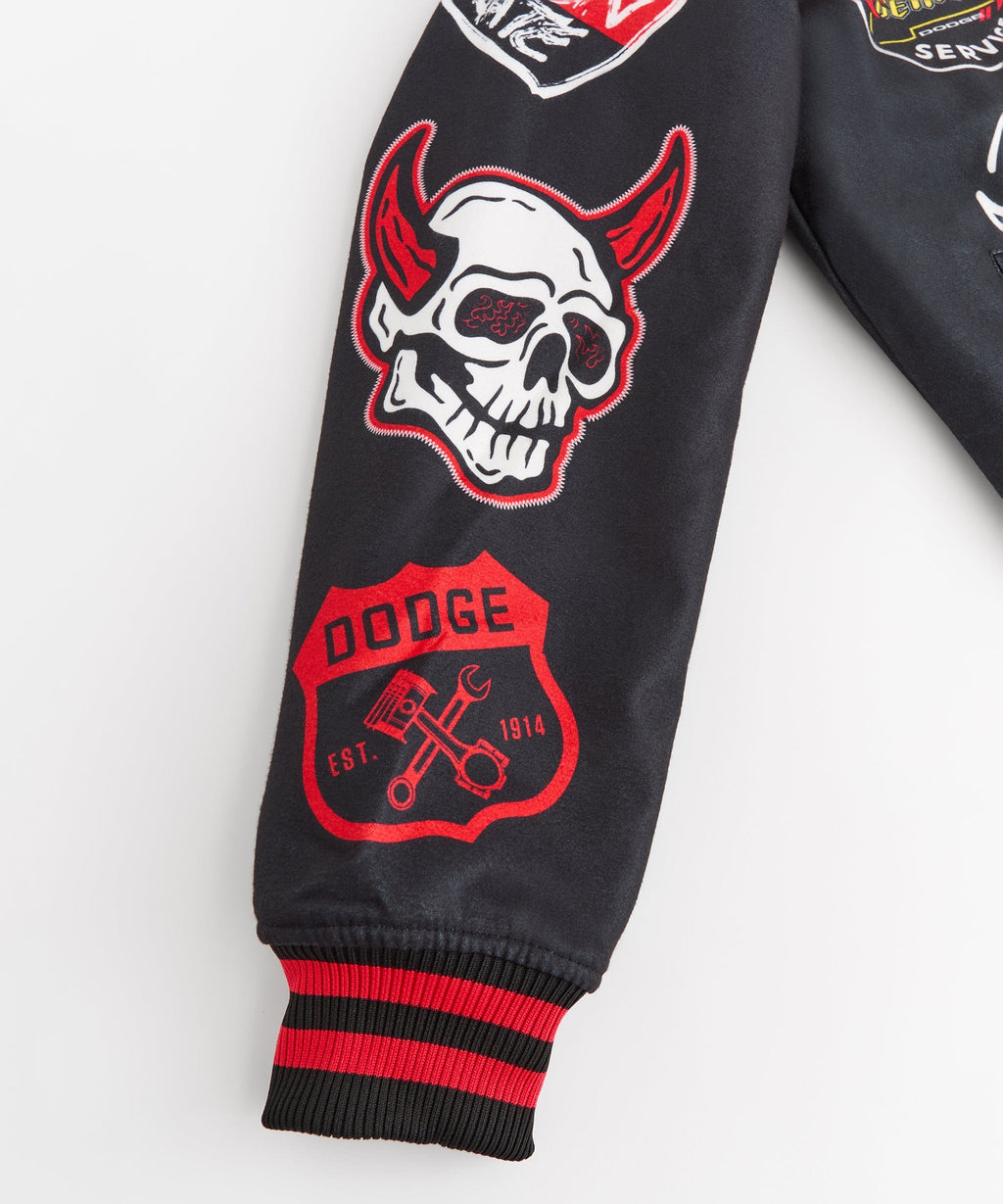 Dodge Demon Varsity Jacket -  Black