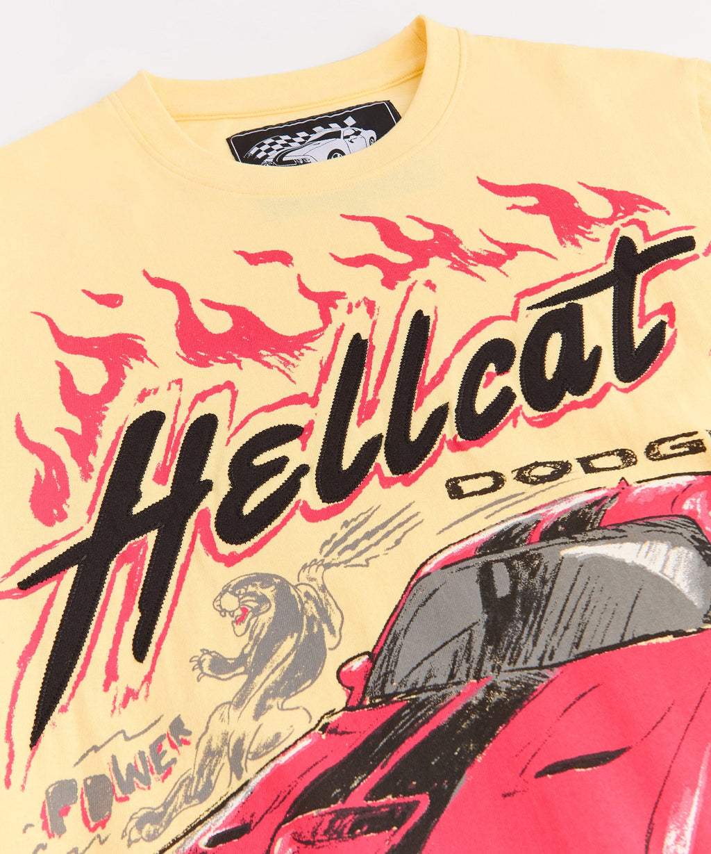 Dodge Hellcat Tee - Tan