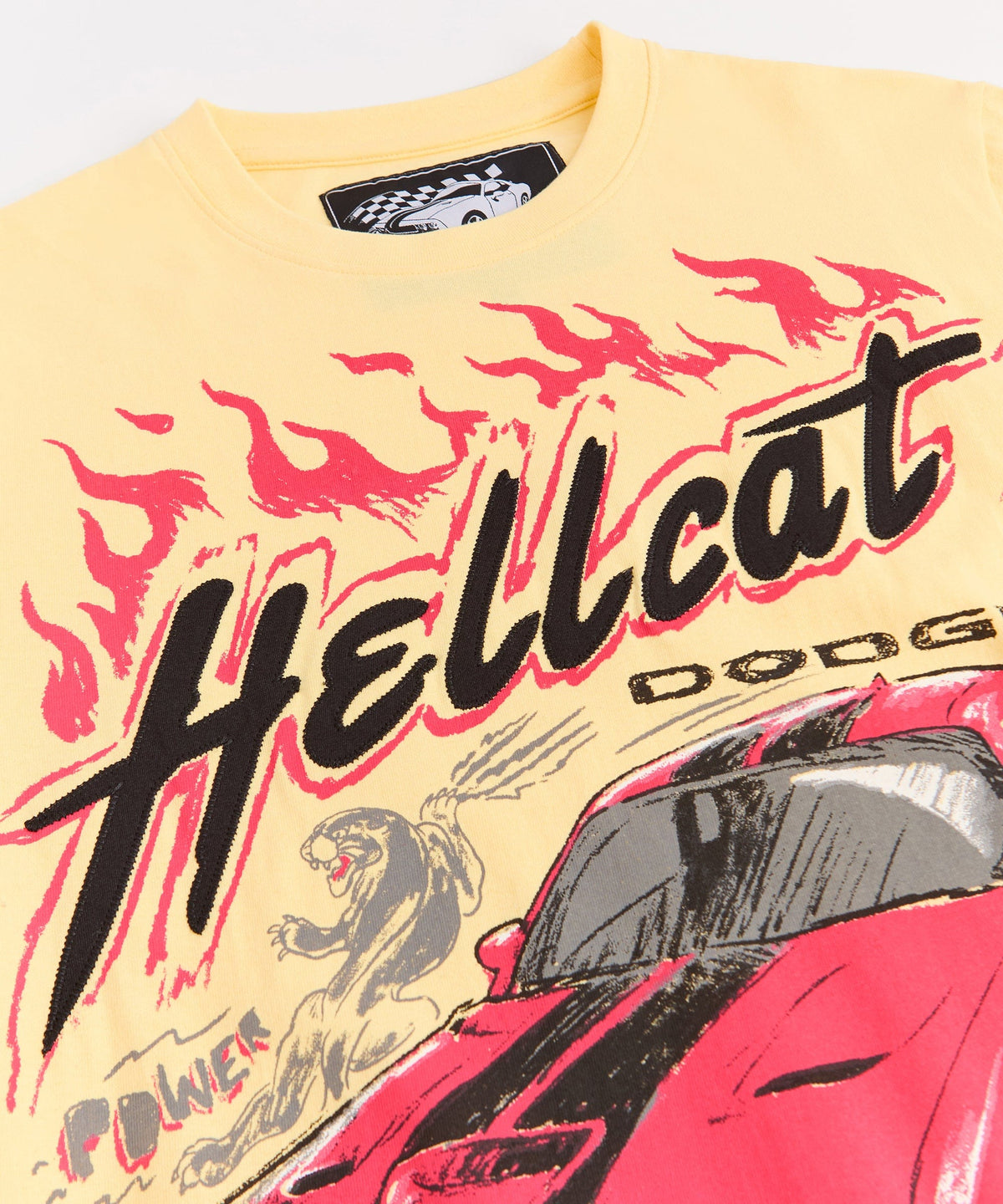 Dodge Hellcat Tee - Tan